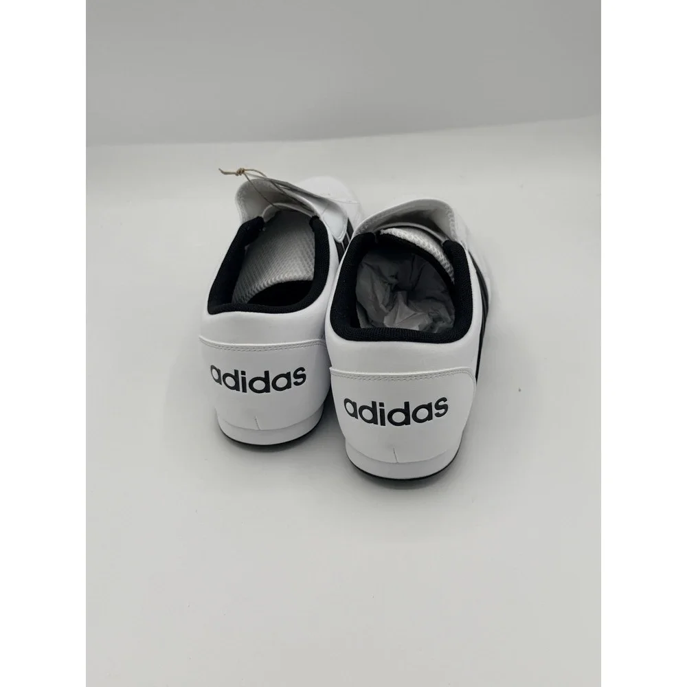 Adidas Women's Tekwen Slip-On casual sneakers in a white and black
